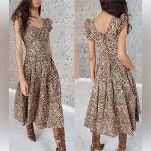 Ulla Johnson Camille Midi Dress Sz 10